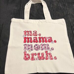 Stylish Cream Tote Bag with Floral Print